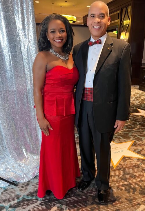 Patrice and Kevin Beamon at the Taste of Love Gala benefiting the Epilepsy Foundation of Georgia