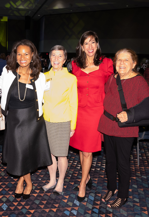 LtR Adrienne White, Ann Cramer, Paige Alexander, Gail Evans