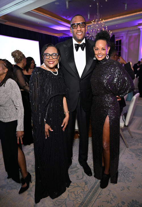 Starfish Queen Honoree, Cynthia (Cynt) Marshall, nsoro Vice Chairman, Dr. Steven D. Smith, and Lovette Russell