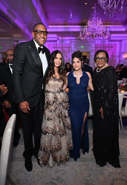 nsoro Vice Chairman, Dr. Steven D. Smith, nsoro Board Member, Tara Mays, nsoro Alum, Mayda, and Starfish Ball 2025 Honoree, Cynthia (Cynt) Marshall