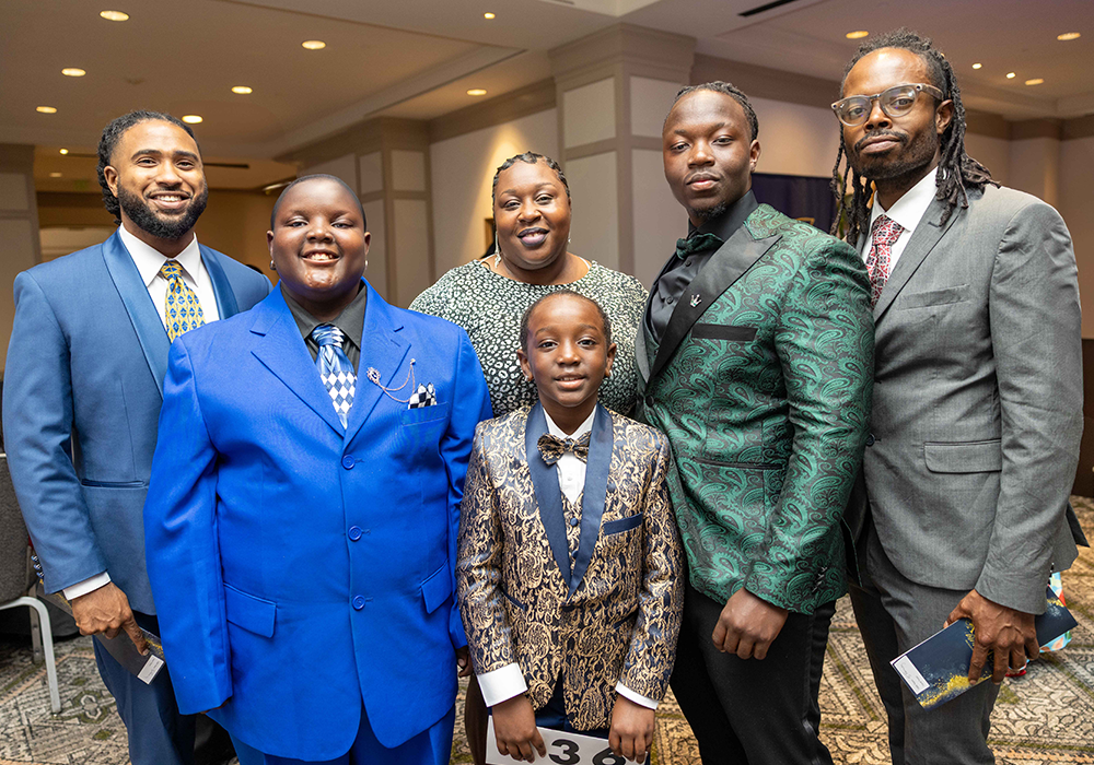 Cortazzo Robinson Kingsley Pendleton Valerie Page Pendleton Omari Pendleton (bottom) Donta Willis Christopher Foley