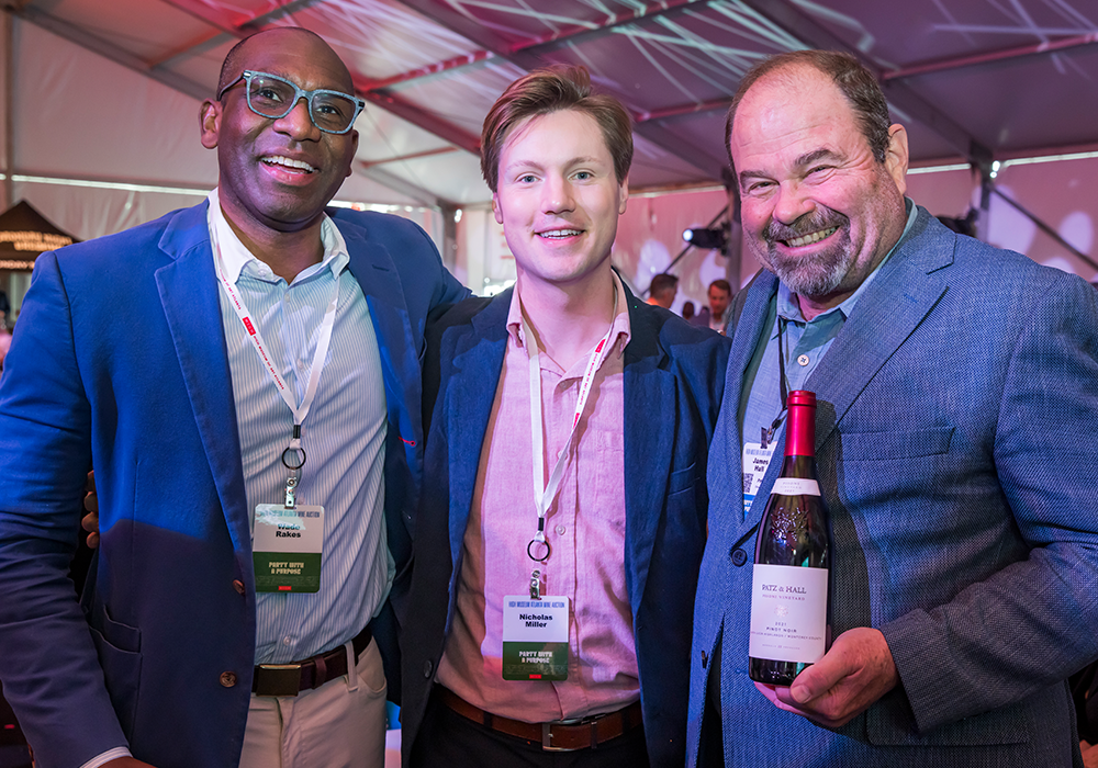 Wade Rakes, Nicholas Miller and James Hall (of Patz & Hall)