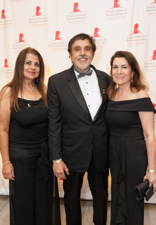 Clara Johary, Dr. Albert Johary and Dr. Marielle Johary