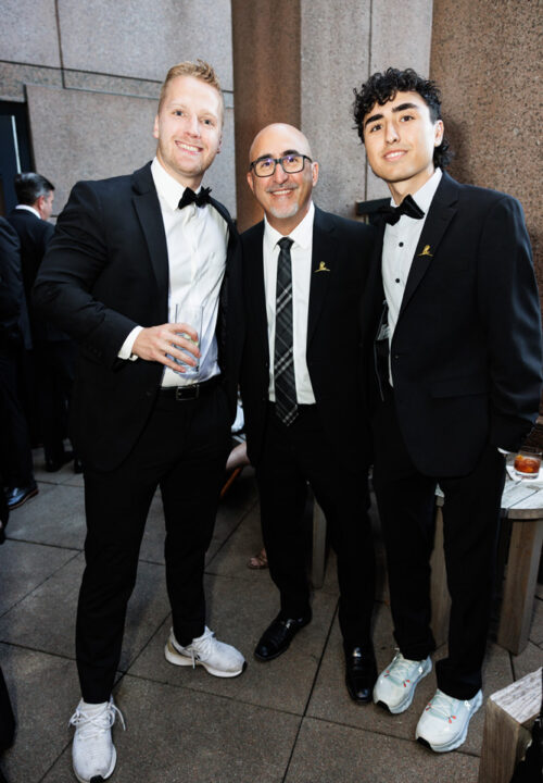 Dennis Sparks, Jerome Hagley and Andrew Hagley