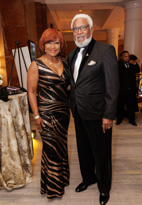 Scarlet Pressley-Brown and Wendell Brown