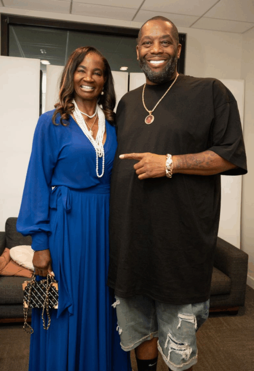 Killer Mike (Michael Santiago Render) & Elisha Jarrett