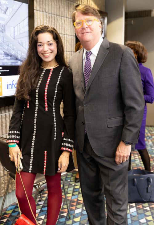 (L to R) Shaadi Emami-Marand and Nelson Nolan